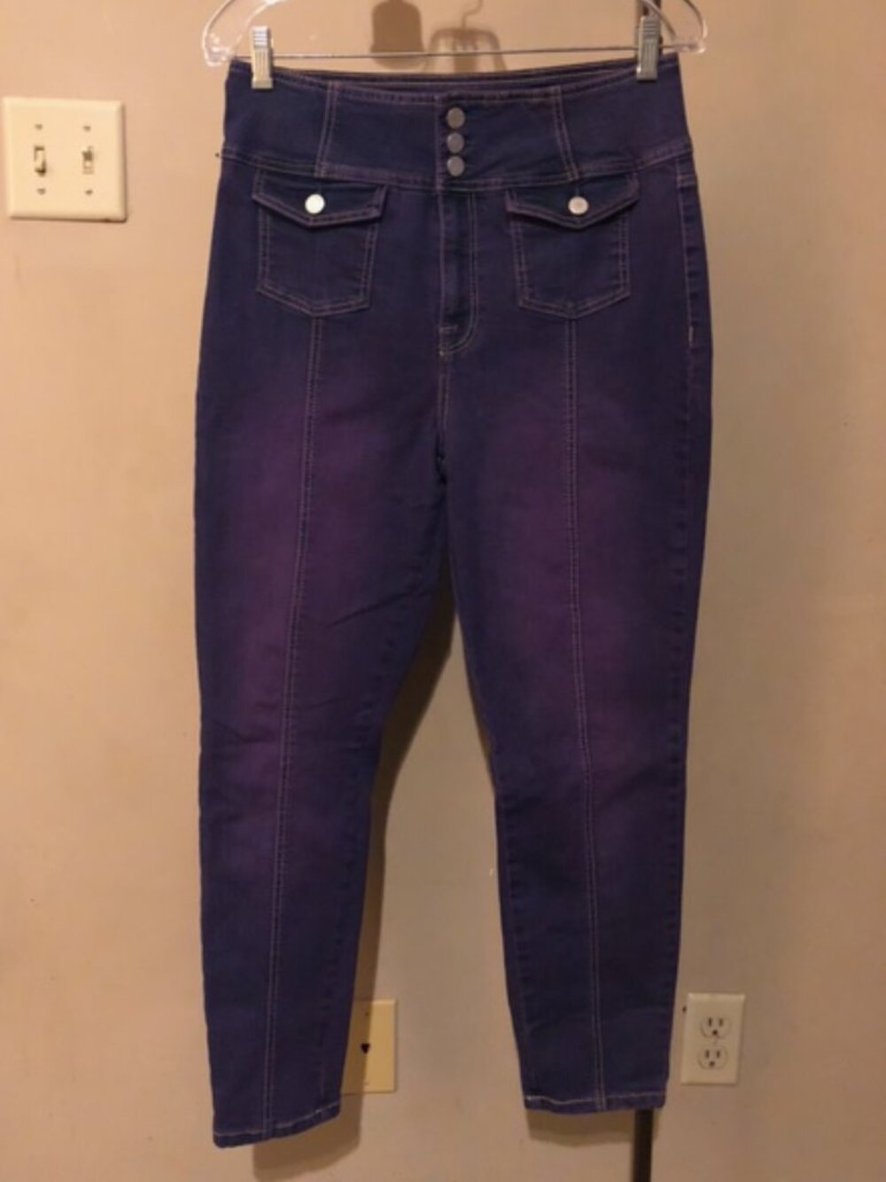 Womens Size 13/31 BBJ Los Angeles Purple Jeans